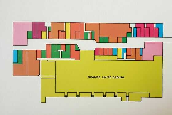 Plan du centre commercial Beaulieu