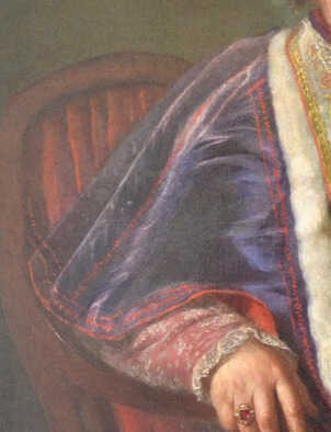 Détail du portrait de Félix Fournier, évêque de Nantes