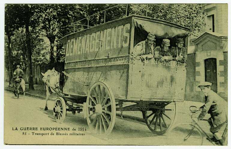Transport de blessés
