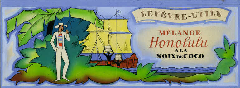 Projet publicitaire, <i>Honolulu pour LU</i>
