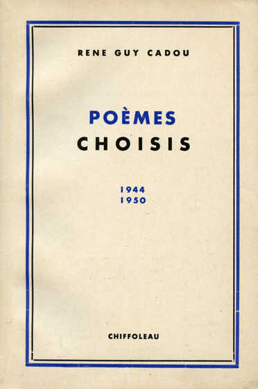 Poèmes choisis : 1944-1950