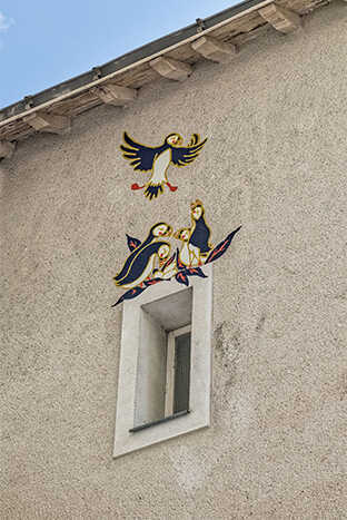 Fresque <i> Le Macareux moine - Petit frère de l’Arctique </i>, rue Montaudouine