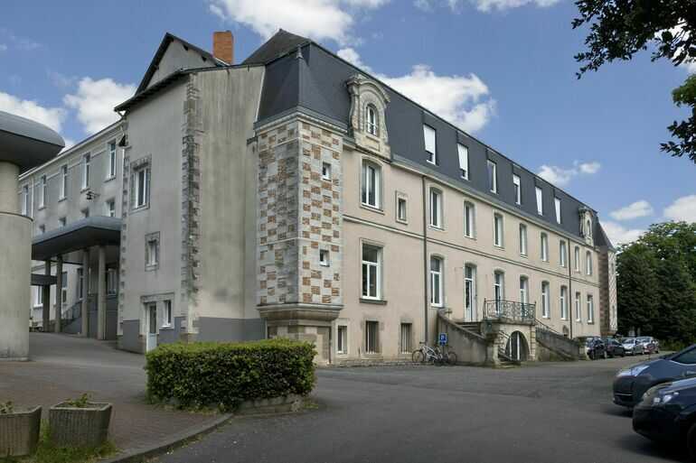 Collège et lycée de l’Abbaye, vue sud-ouest