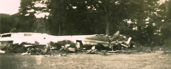 Carcasse du B17G à Treillières