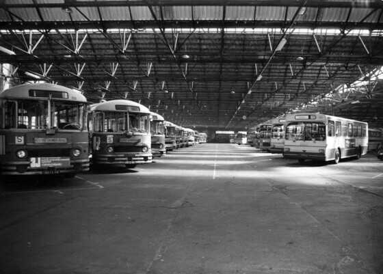 Dépôt des bus de la Morrhonnière