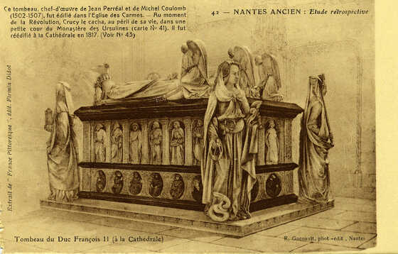 Tombeau de François II et Marguerite de Foix