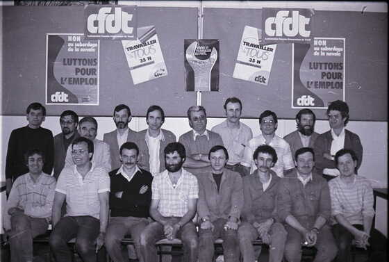 Élections délégués du personnel 1984 de la Confédération française démocratique du travail