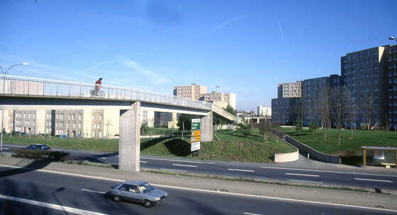 Boulevard Émile- Gabory et cité HLM du Clos Toreau
