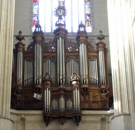 Vue d’ensemble du Grand Orgue en 2017