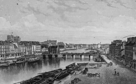 Vue du pont de la Belle-Croix