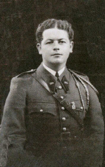 Portrait de Charles Schlagdenhaufen en uniforme français