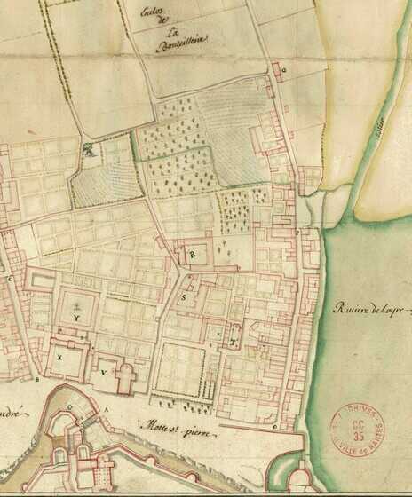 Détail du plan géométral de Richebourg, St-Clément, St-André, St-Donatien et Barbin