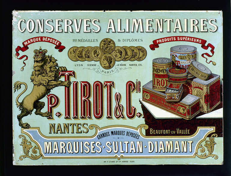 Affiche, Conserves alimentaires Tirot