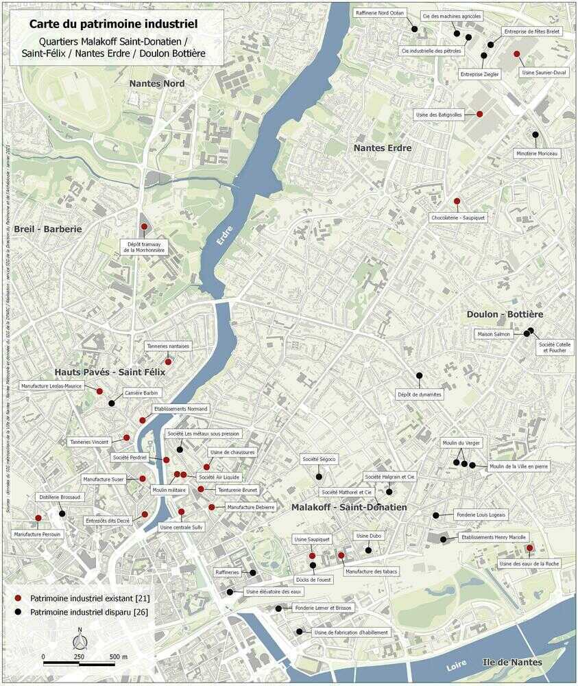 Carte du patrimoine industriel