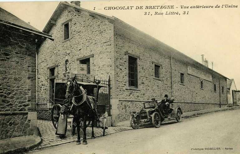 Chocolat de Bretagne - vue extérieure de l'usine