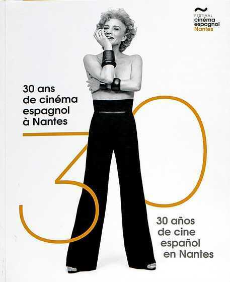 Couverture du livre «30 ans de cinéma espagnol à Nantes : 1990-2020»