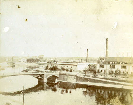 L’usine LU avant la construction des tours