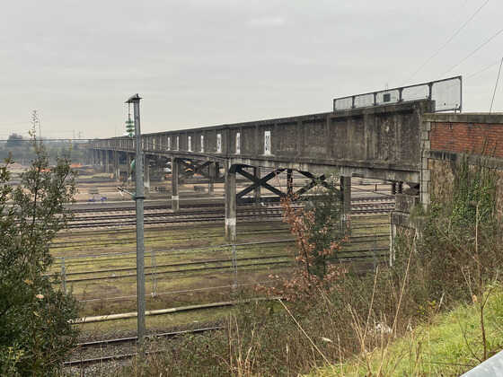 Pont des Américains du centre Nantes-Blottereau