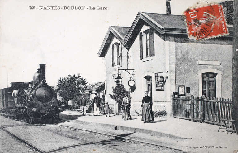 Gare de Doulon, fin du 19e siècle