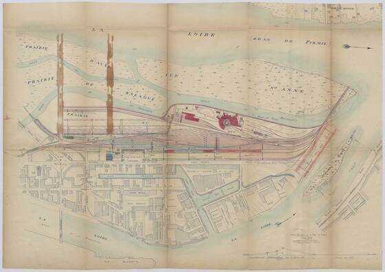 Plan général de la gare