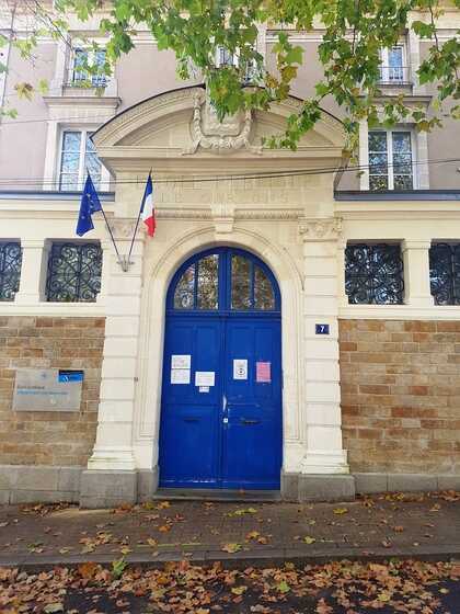 Portail d’entrée de l’école des Garennes