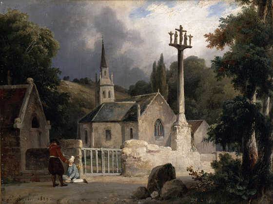 « Calvaire breton », Prosper Barbot