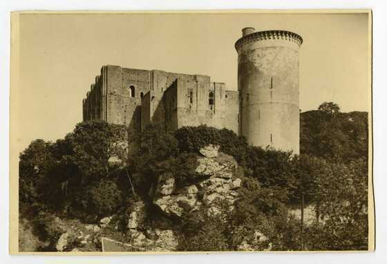 Château de Falaise au début du 20e siècle