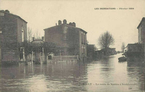 Inondations à Trentemoult