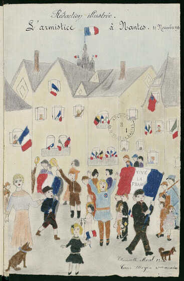 Dessin d'élève de l'école Emile Péhant
