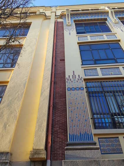 Différence de traitement des façades 1921-1941, rue de l’Héronnière