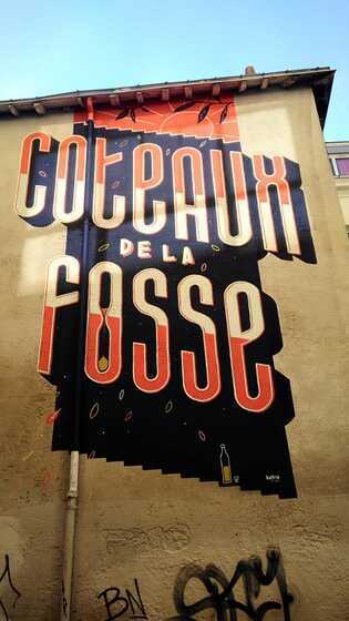 Fresque <i> Coteaux de la Fosse </i>