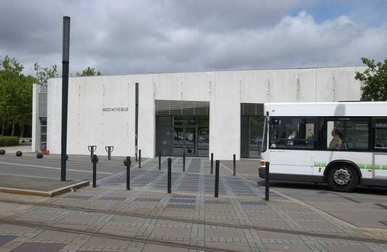 La médiathèque de Nantes Nord