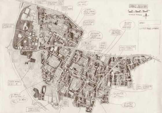 Carte du Grand Bellevue