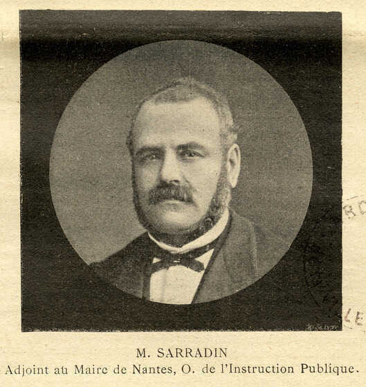 Portrait du maire Paul-Émile Sarradin