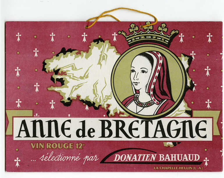 Affichette publicitaire Anne de Bretagne