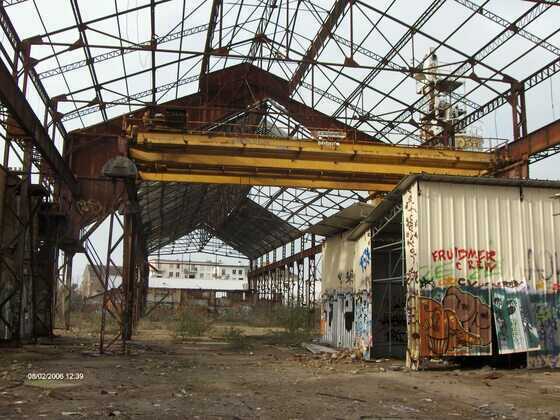 Construction du jardin des fonderies